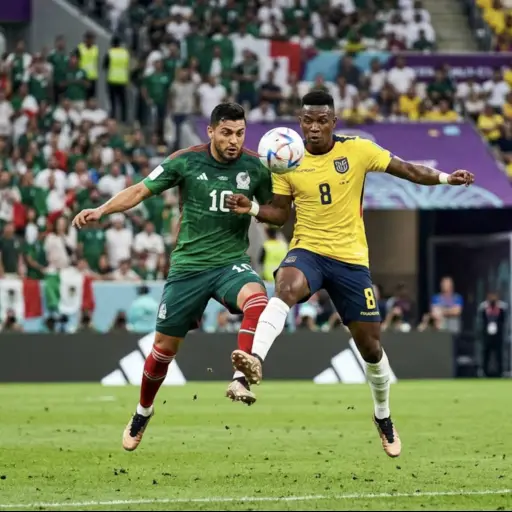 México vs. Ecuador.  ,Redes sociales. 