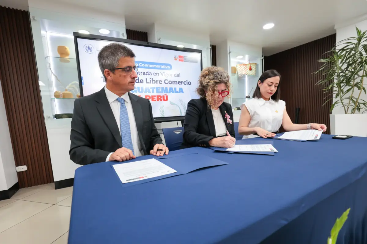 La entrada en vigor del TLC también fortalece la proyección de Guatemala hacia la región Sur., Foto Ministerio de Economía