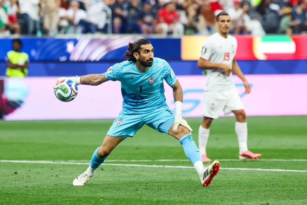 Alireza Beiranvand, portero de la selección de Irán, EFE