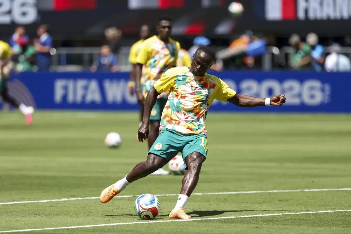 Sadio Mané, delantero de Senegal, EFE