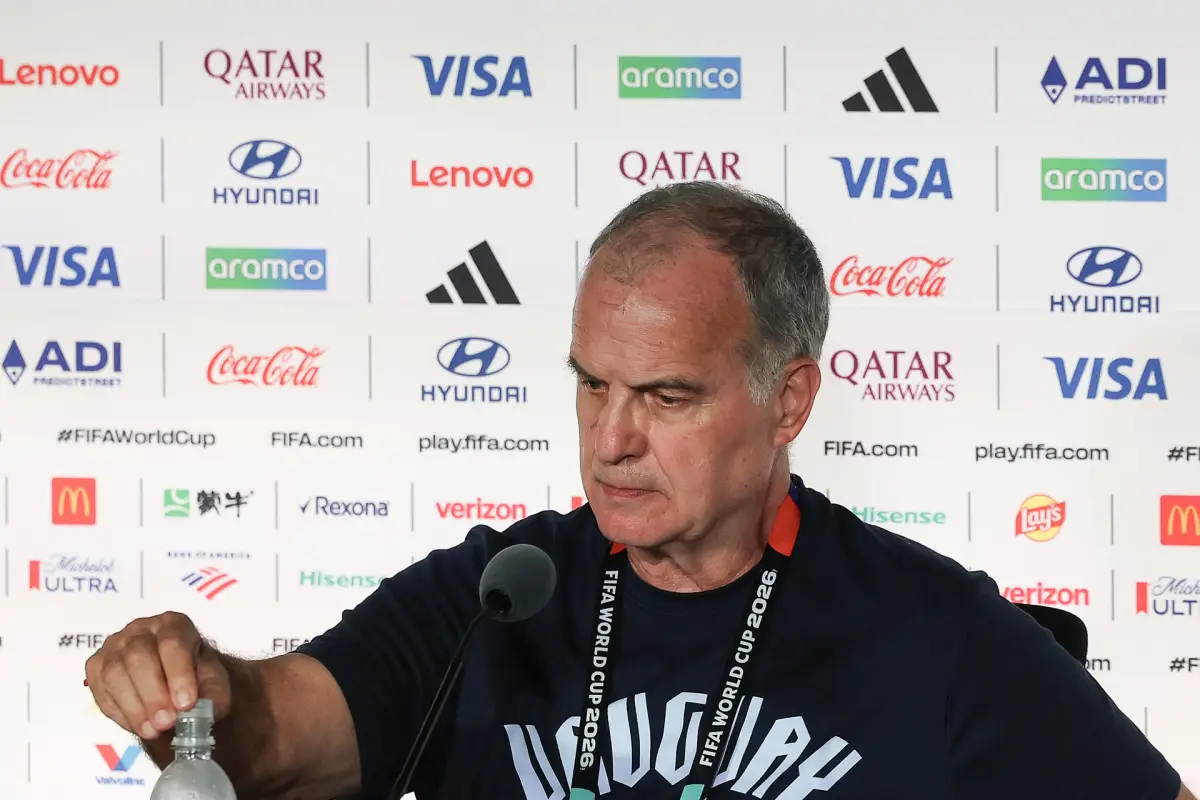 Marcelo Bielsa, técnico de Uruguay, EFE