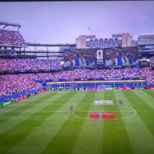 El Mundial honra a las víctimas de los devastadores terremotos en Venezuela. ,Captura de pantalla video de X.