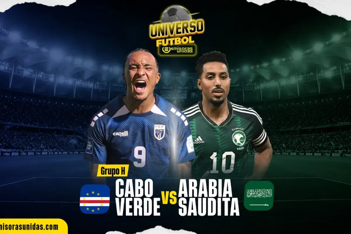 Cabo Verde vs. Arabia Saudita - Grupo H Mundial 2026 - Emisoras Unidas