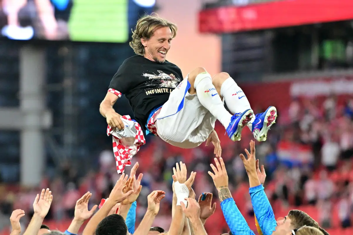 Modric lidera la selección de Croacia, Agencia EFE