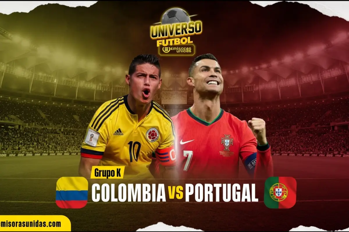 Colombia vs. Portugal - Grupo K Mundial 2026 - Emisoras Unidas