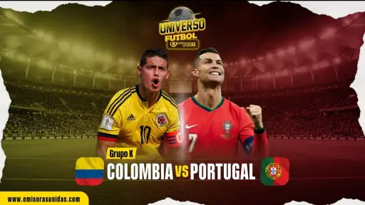 EN VIVO. Minuto a minuto del Colombia vs. Portugal