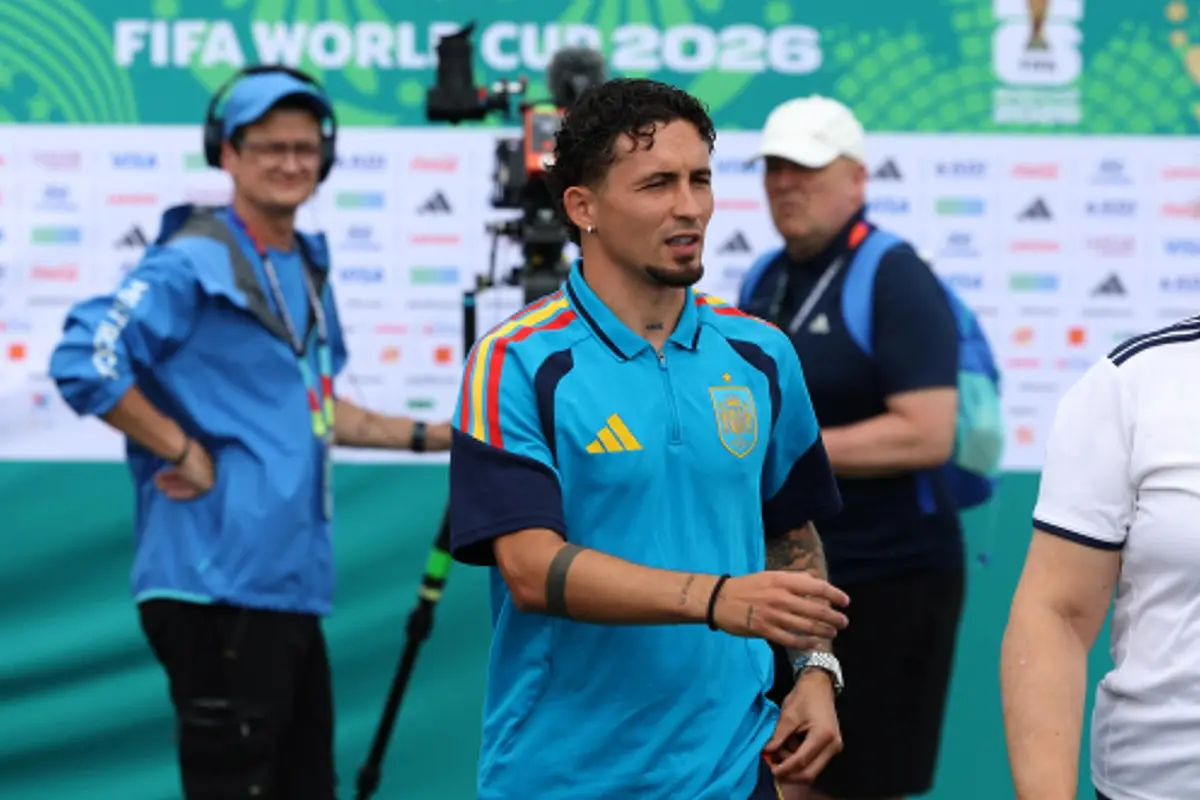 Yeremy Pino salió lesionado tras el encuentro contra Uruguay en el Mundial 2026, EFE