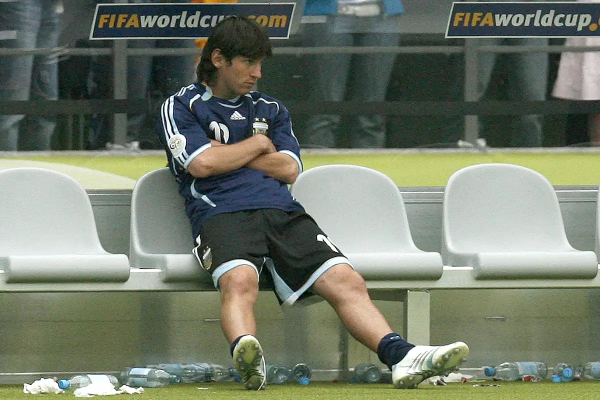 Lionel Messi hace 20 años no era titular en Selección de Argentina 