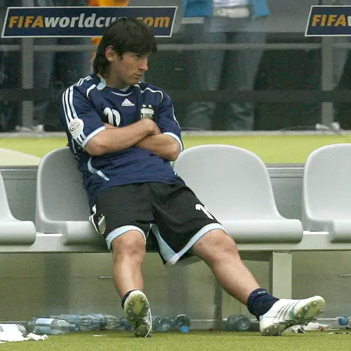Lionel Messi hace 20 años no era titular en Selección de Argentina 