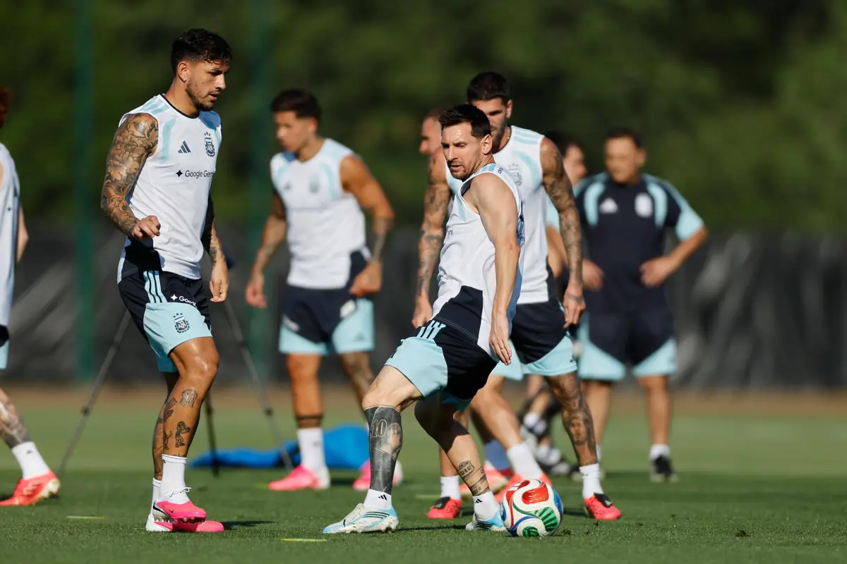 Argentina juega contra Jordania en el cierre de la fase de grupos., Agencia EFE