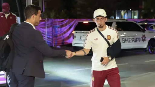 España respira: Yeremy Pino evita la fractura y aún puede jugar el Mundial