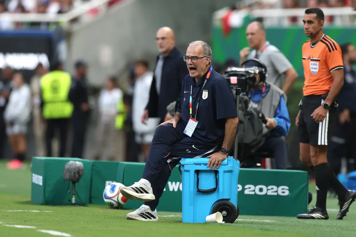 Marcelo Bielsa, técnico de Uruguay en el Mundial 2026