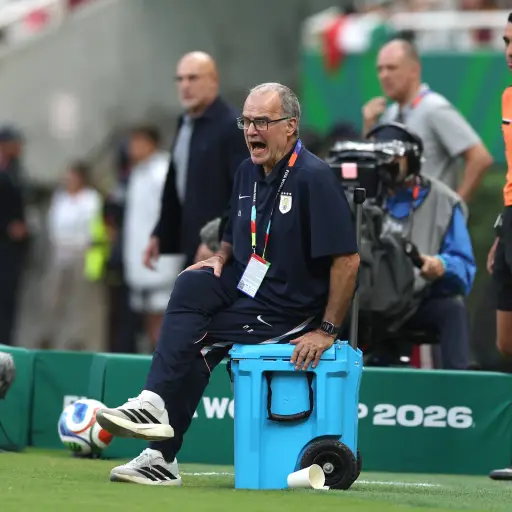 Marcelo Bielsa, técnico de Uruguay en el Mundial 2026
