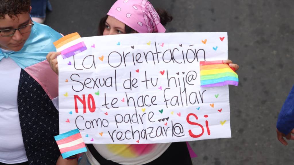 Marchan en defensa de los Derechos Humanos de la comunidad LGBTIQ+ | Alex Meoño