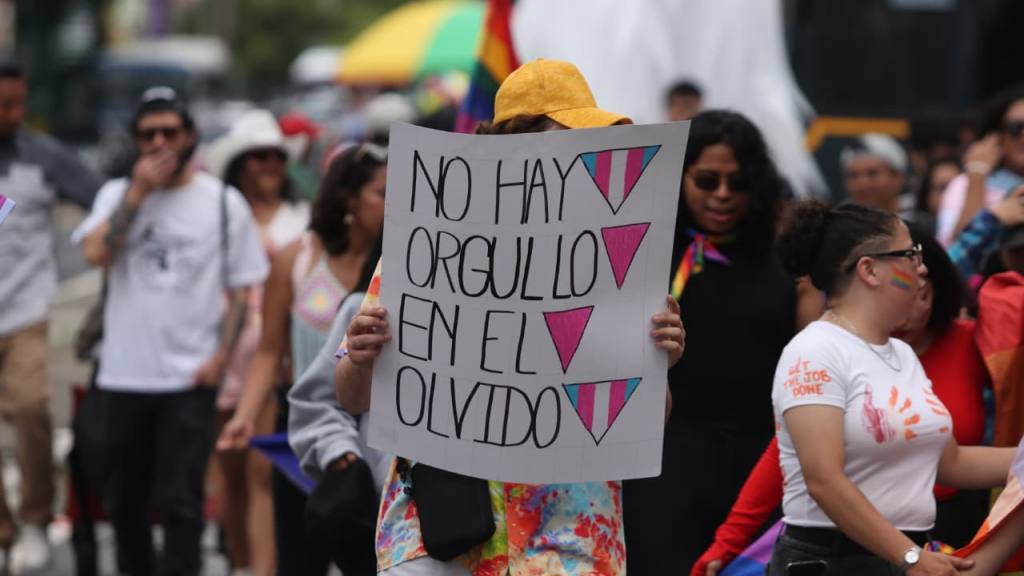 Marchan en defensa de los Derechos Humanos de la comunidad LGBTIQ+ | Alex Meoño