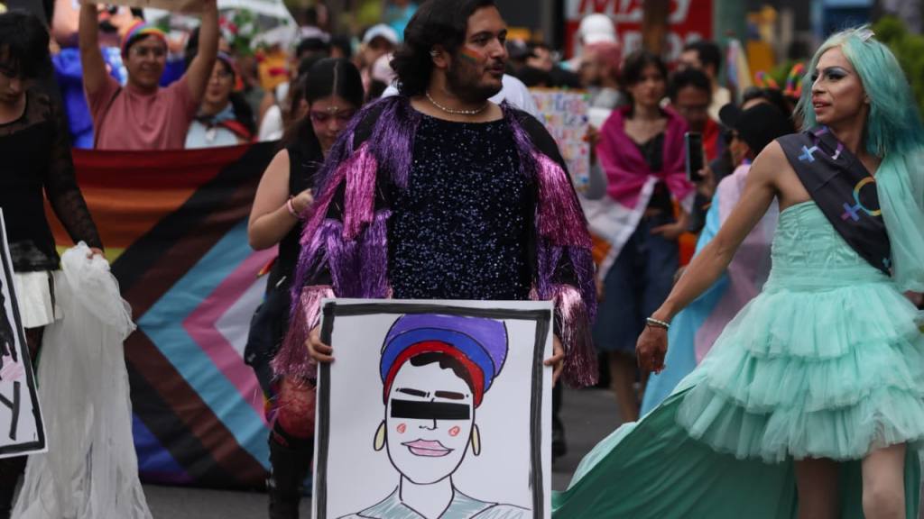 Marchan en defensa de los Derechos Humanos de la comunidad LGBTIQ+ | Alex Meoño