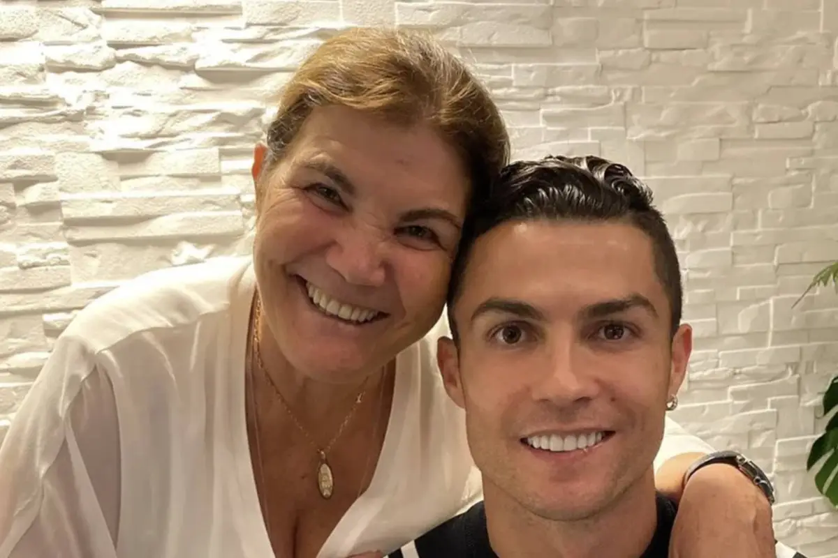 Dolores Aveiro, madre del delantero portugués Cristiano Ronaldo., Redes sociales. 