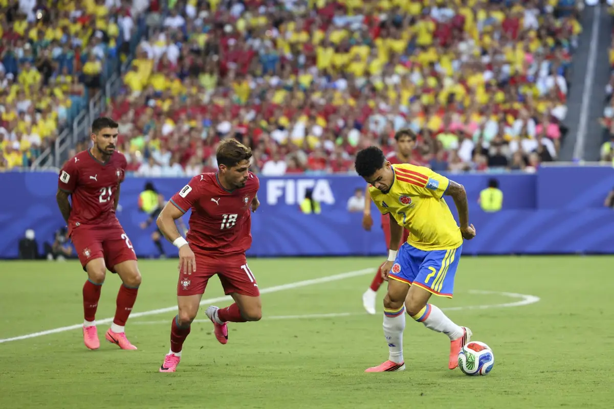 Partido entre Colombia y Portugal por el Mundial 2026 - EFE