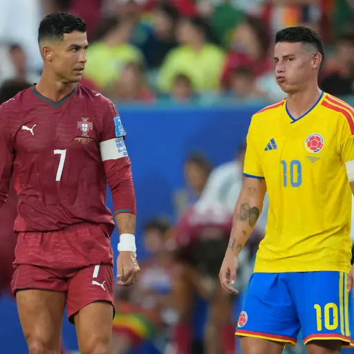 Hoy, Colombia le ganó el primer lugar a Portugal de Cristiano Ronaldo 
