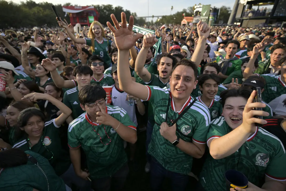 Celebraciones en cuidad de México durante el Mundial 2026, EFE