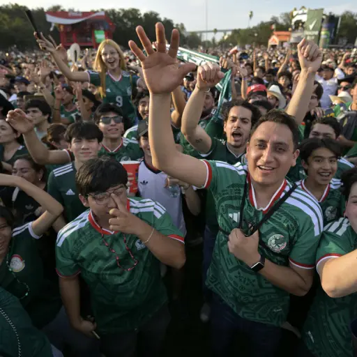 Celebraciones en cuidad de México durante el Mundial 2026 ,EFE