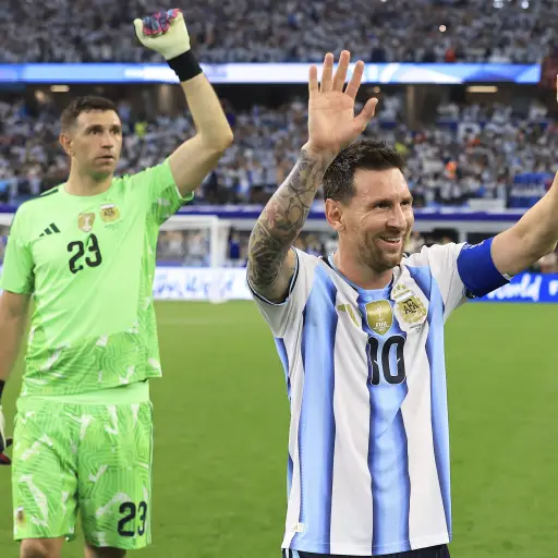 Messi tras el triunfo de Argentina ante Austria - AFA