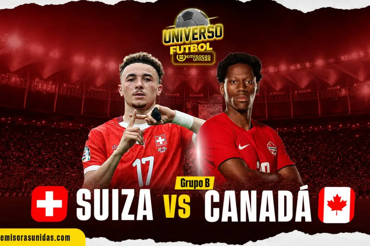 Suiza vs. Canadá - Grupo B Mundial 2026 - Emisoras Unidas