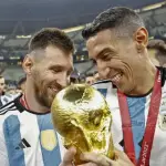 Te quiero mucho: el emotivo saludo de Ángel Di María a Lionel Messi por su cumpleaños t