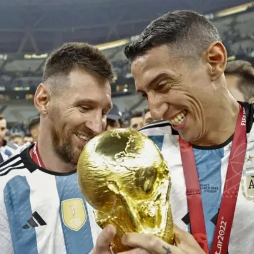 Ángel Di María y Lionel Messi ,Redes sociales