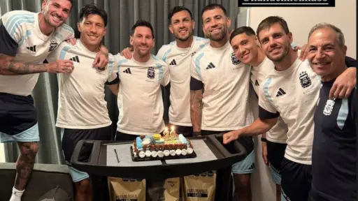 La conmovedora de historia detrás de 900 alfajores que recibió Messi por su cumpleaños