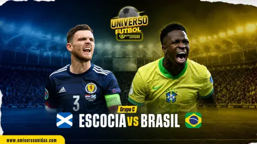 EN VIVO. Minuto a minuto del Escocia vs. Brasil