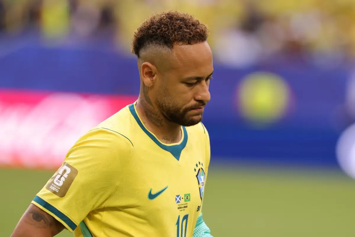 Neymar volvió a jugar con Brasil. Debutó contra Escocia en el Mundial 2026., EFE