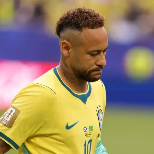 Neymar volvió a jugar con Brasil. Debutó contra Escocia en el Mundial 2026. ,EFE