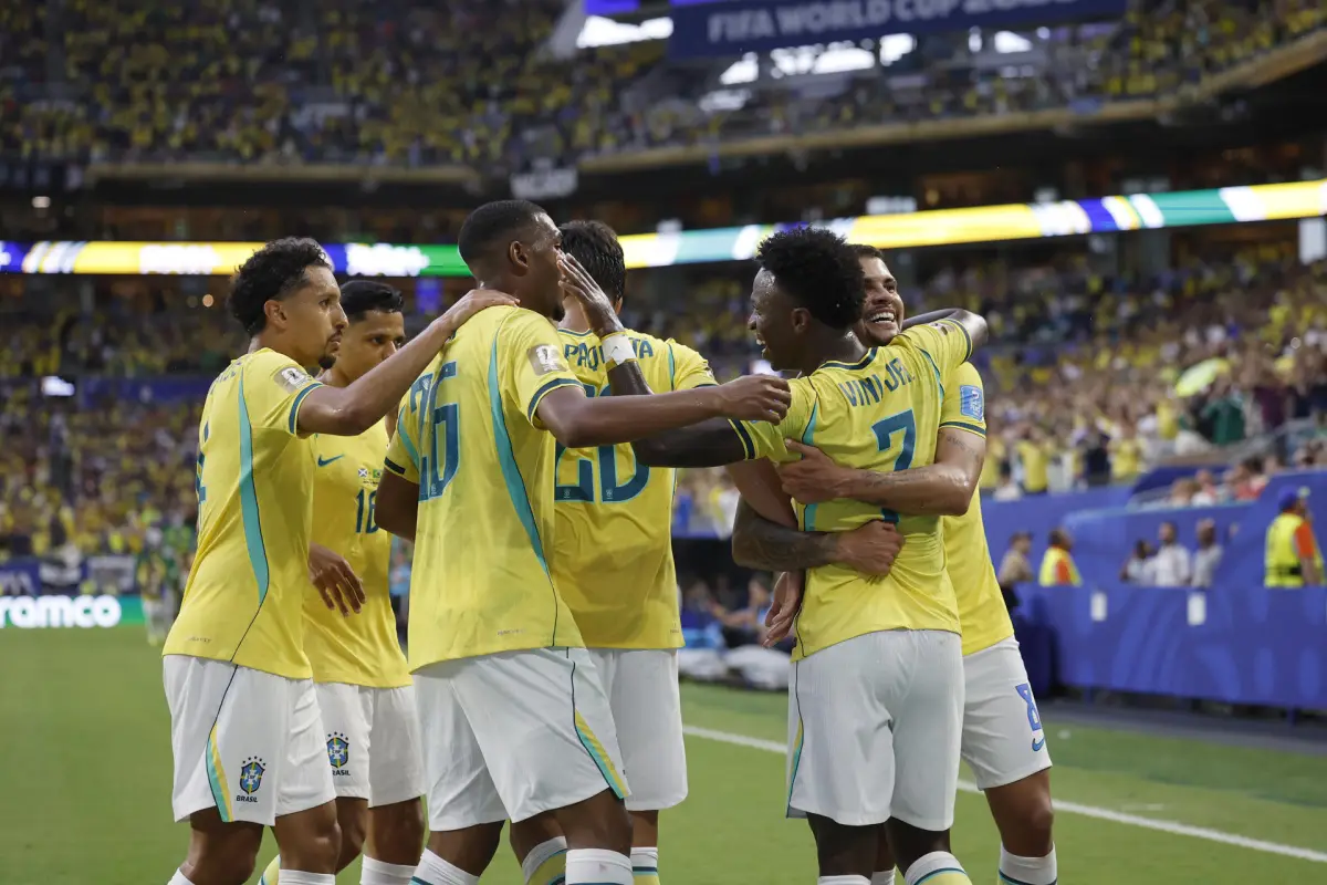 Celebración de Brasil ante Escocia en el Mundial 2026 - EFE