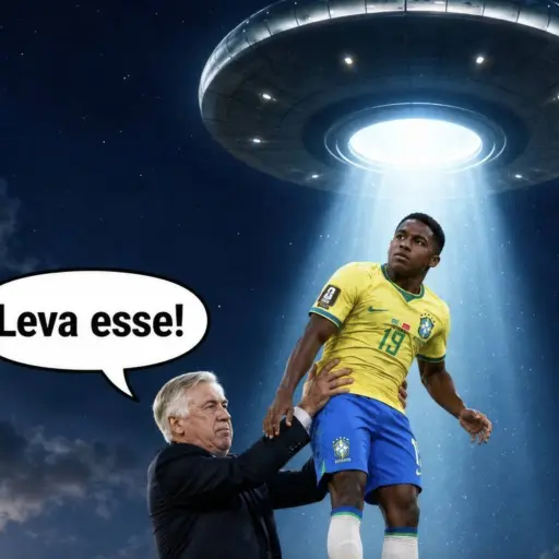 Una supuesta invasión alienígena en el Brasil-Escocia desata memes. ,Redes sociales. 
