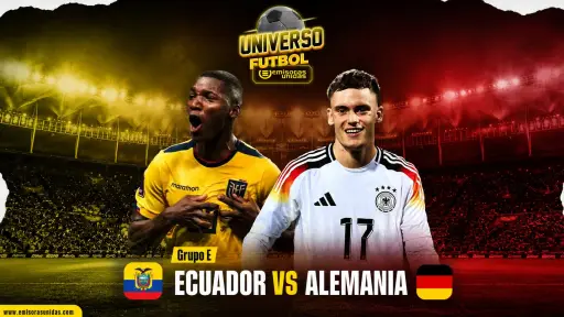 EN VIVO. Minuto a minuto del Ecuador vs. Alemania