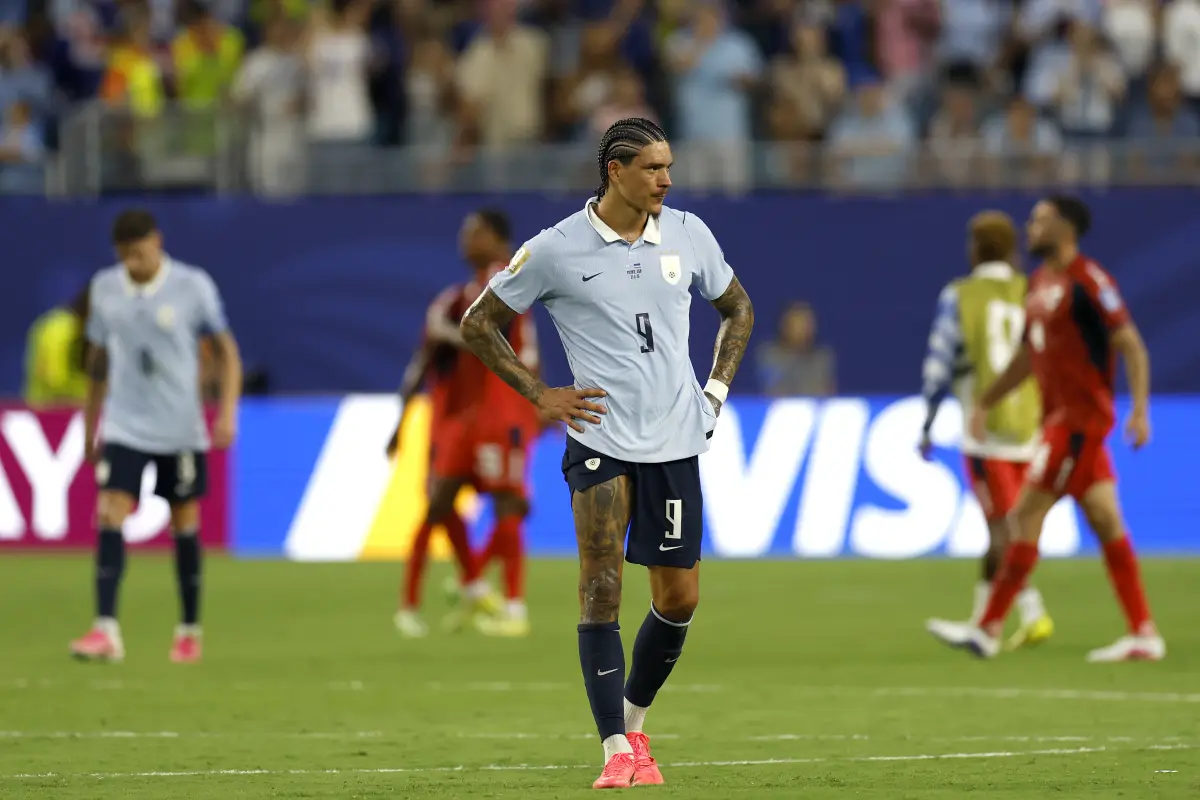 Darwin Núñez, seleccionado de Uruguay 