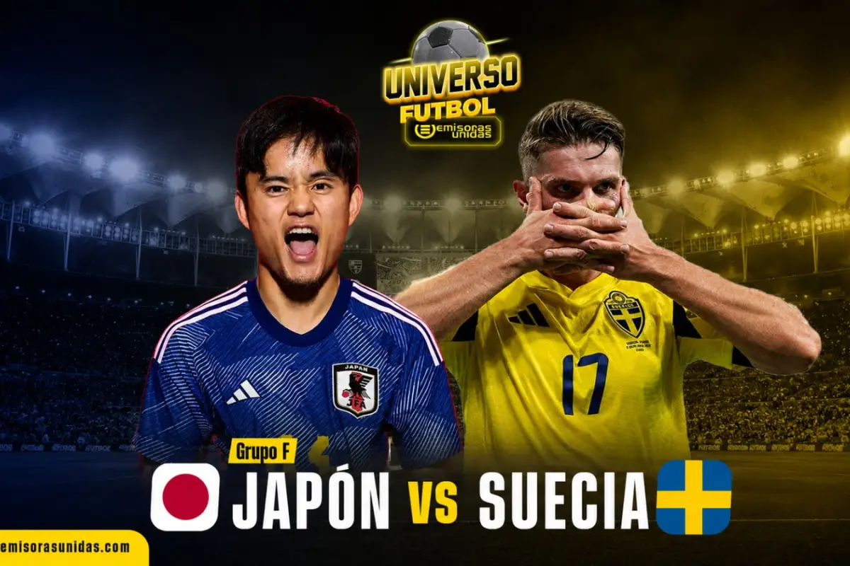 Japón vs. Suecia por el Mundial 2026