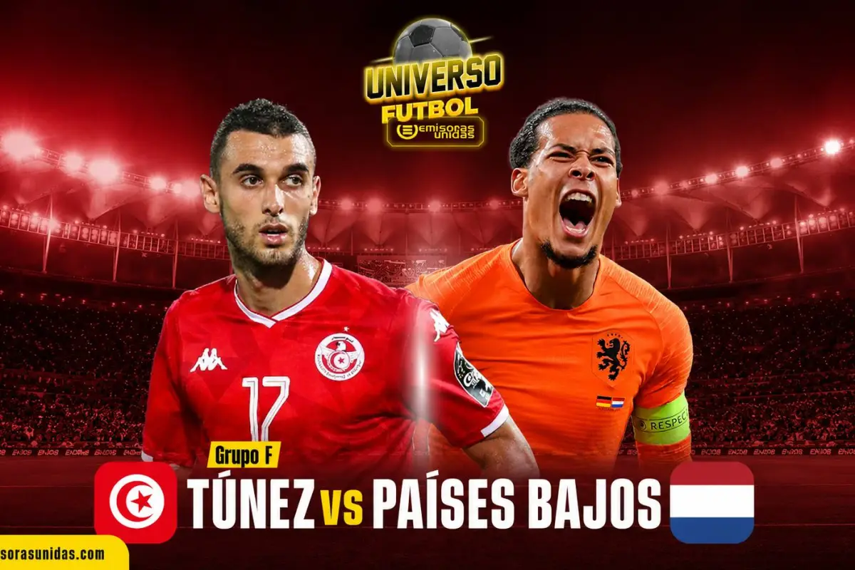 Túnez vs. Países Bajos - Grupo F Mundial 2026 - Emisoras Unidas