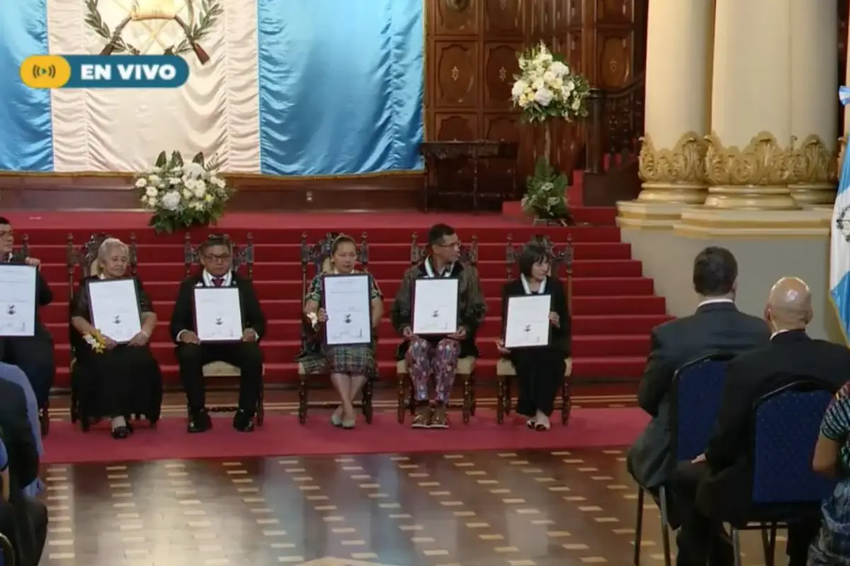 Maestros galardonados con la Orden Nacional Francisco Marroquín., Gobierno de Guatemala