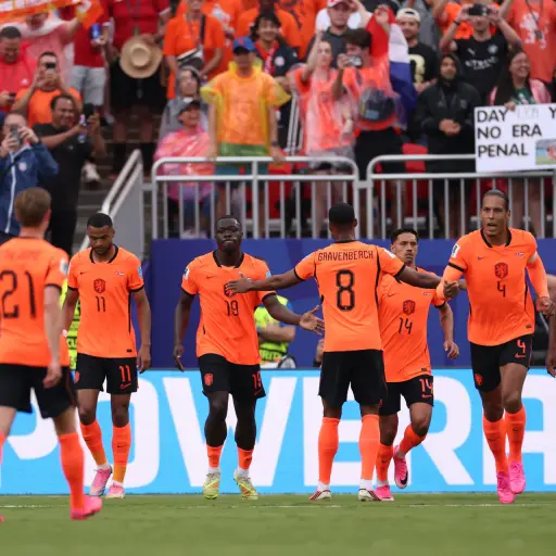 Celebración de Países Bajos ante Túnez en el Mundial 2026 - EFE
