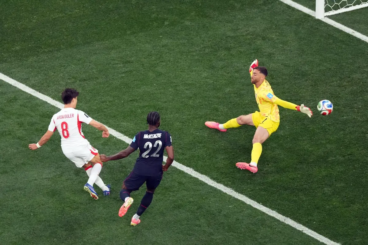 Partido entre Turquía y Estados Unidos por el Mundial 2026 - EFE
