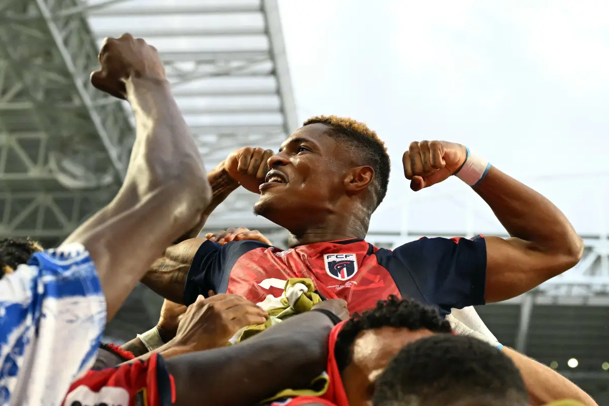 Hélio Varela celebra su gol tras el empate de Cabo Verde ante Uruguay, FIFA