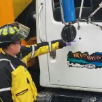 Disparan contra camión recolector en zona 11; tripulantes ilesost