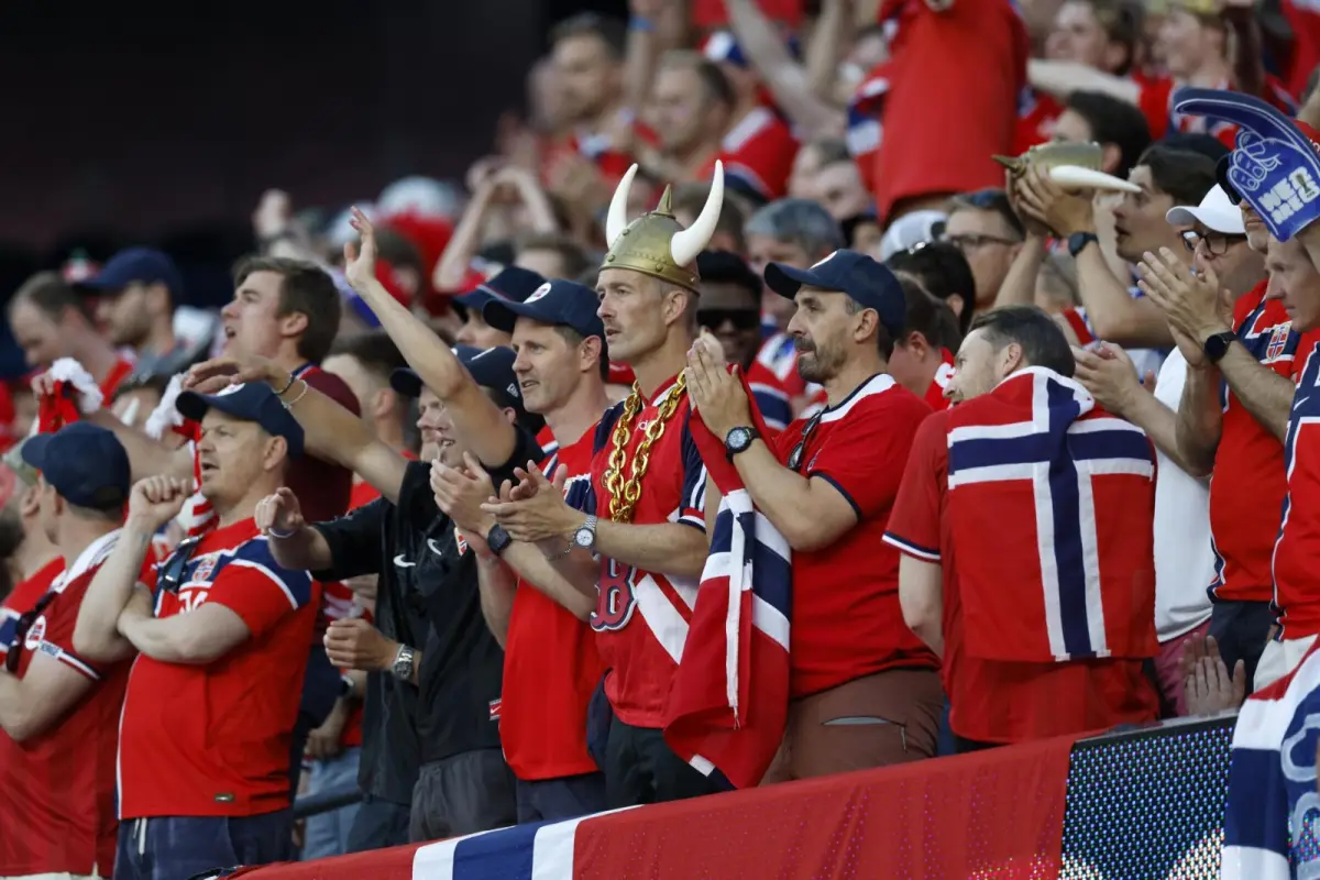 Aficionados de Noruega en el Mundial 2026., EFE