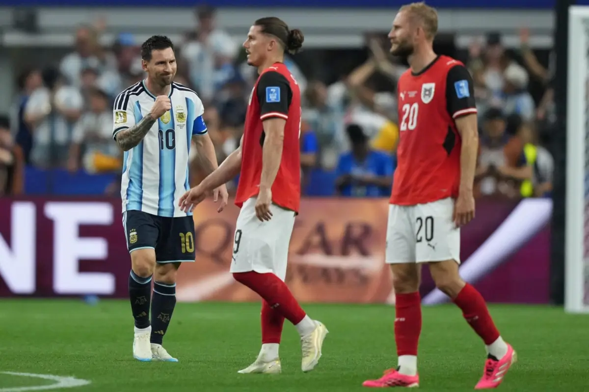 Messi anotó ante Austria y se convirtió en el máximo goleador de la máxima fiesta del futbol, EFE