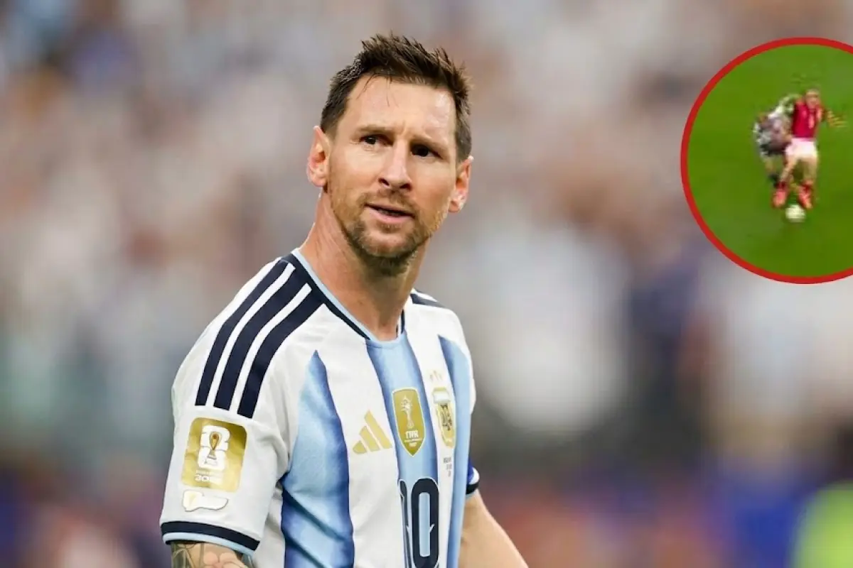Una voz autorizada del futbol pide anular el gol de Messi., Redes sociales.