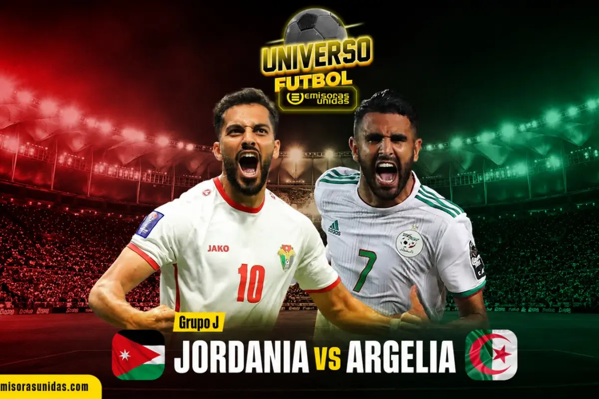 EN VIVO: Minuto a minuto del Jordania vs. Argelia por el Mundial 2026