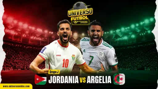 EN VIVO: Minuto a minuto del Jordania vs. Argelia    