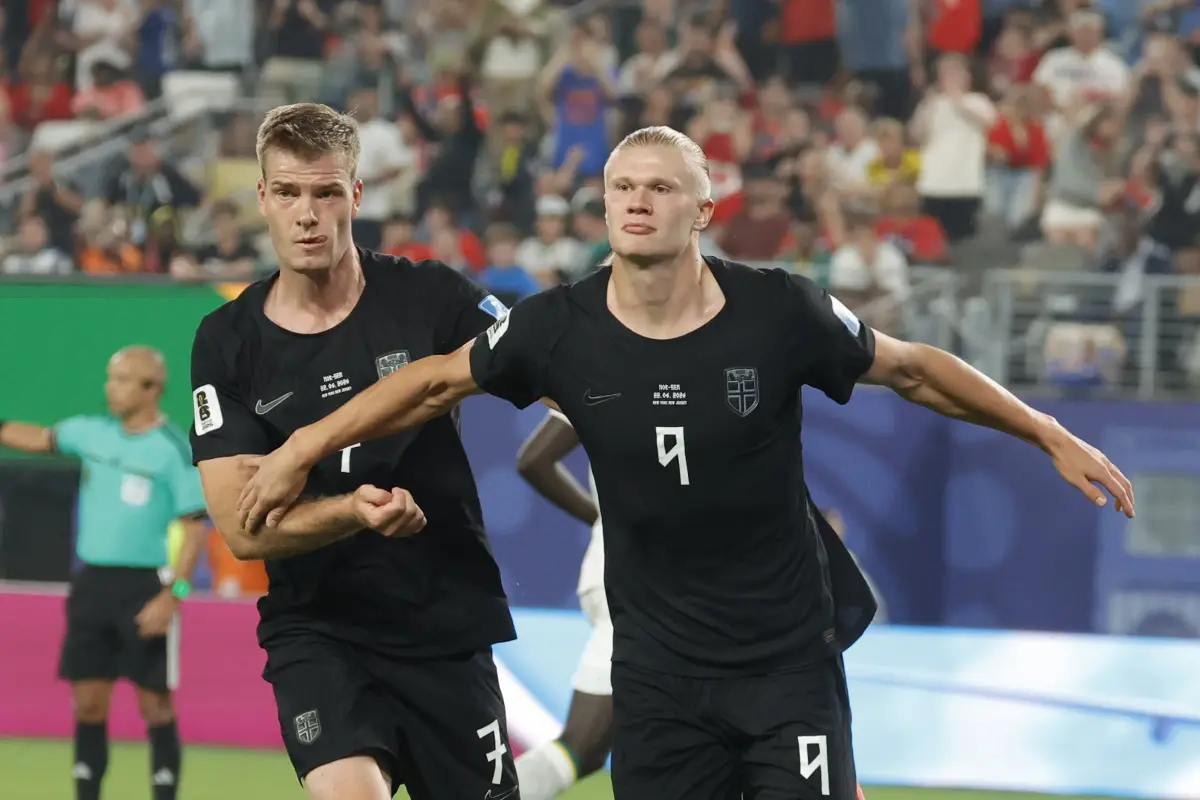 Erling Haaland, seleccionado noruego 